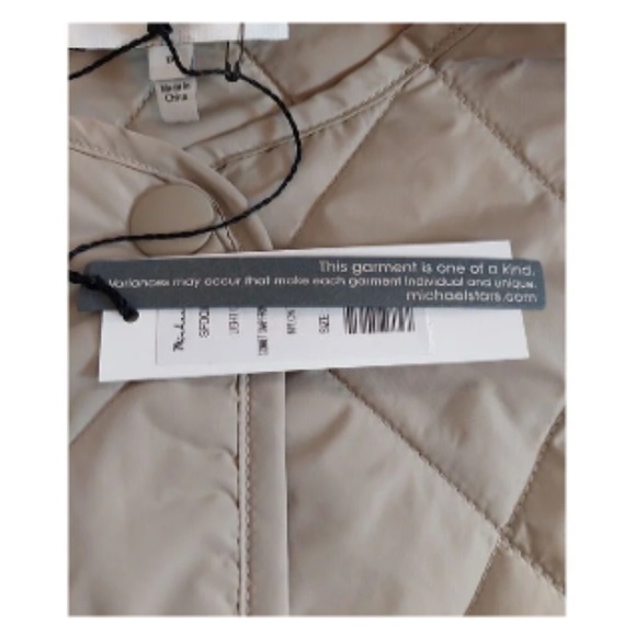 Michael Stars | Sonnet Snap Front Quilted Coat - Picture 6 of 8